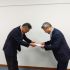 ✐株式会社コニシ様 寄付（鳥取銀行ふるさと未来応援債）目録贈呈式