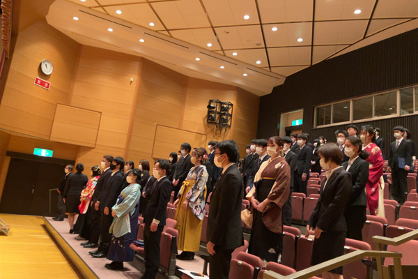 令和4年度 卒業式