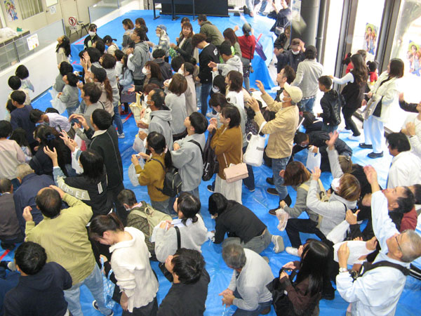 2025学園祭 もちまき